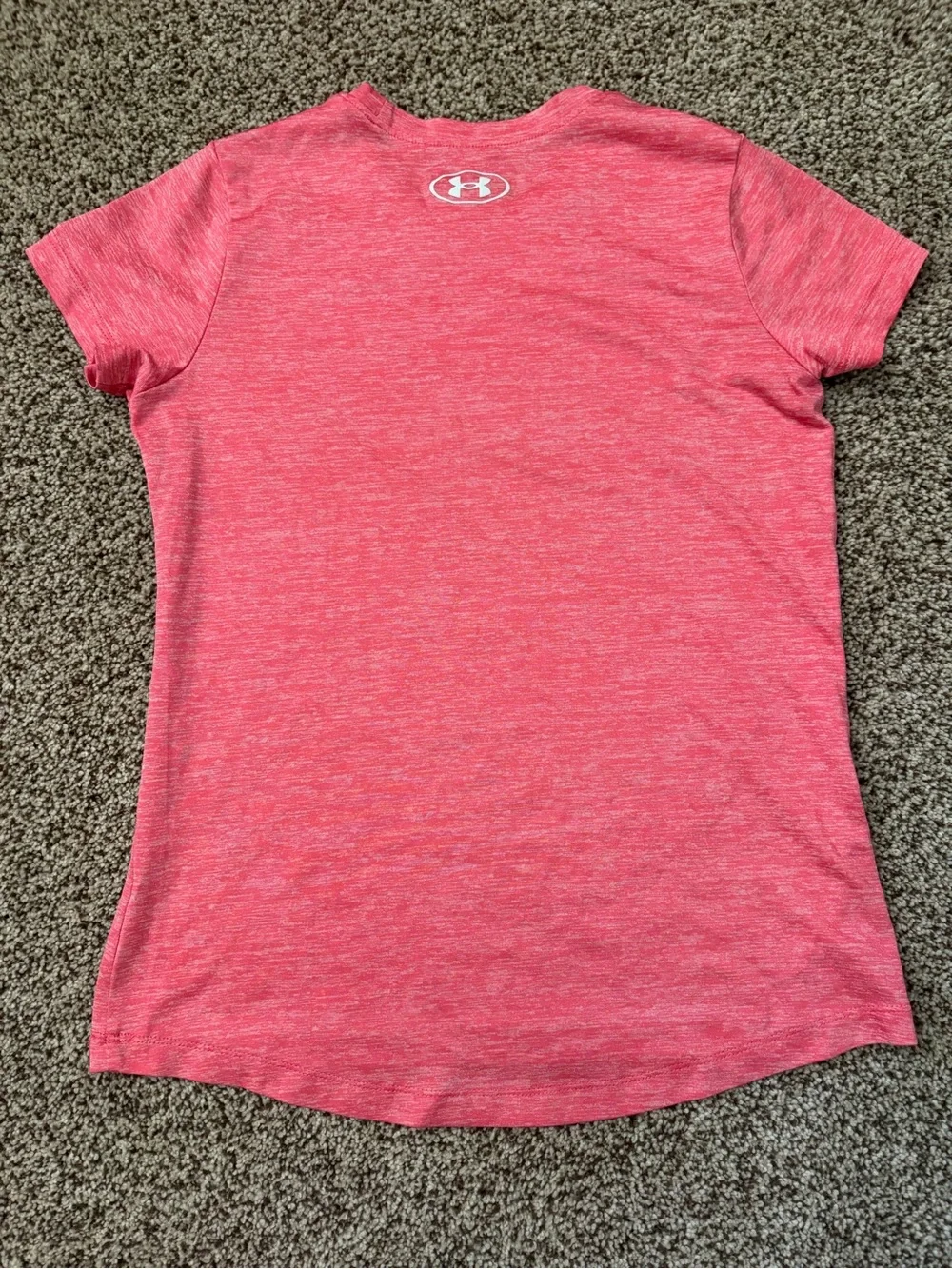 Youth Girls Under Armour T-shirt, Medium, pink
